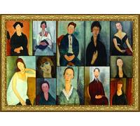 Puzzle 2000 pièces - La Peinture de Modigliani