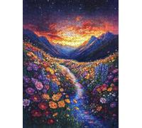 Puzzle 2000 Pièces, Le Jardin des Prairies Adultes Puzzle 2000, Classique Jigsaw Puzzles, Éducatif Puzzles, Défi Impossible, Jeu D'adresse pour Toute la Famille, Décoration de la Les Murs BXHZW4-137