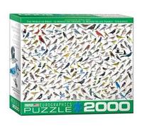 Puzzle 2000 pièces : Le monde des oiseaux Eurographics G