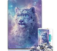 Puzzle 2000 pièces Léopard des neiges Fantastique pour Adultes et Adolescents, Jouets éducatifs et éducatifs, Jeux en Famille, Cadeau d'anniversaire, Cadeaux 70x100cm