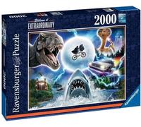 Puzzle 2000 pieces Les films cultes d'Universal - Ravensburger - Cinéma - Adulte - Multicolore