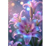 Puzzle 2000 Pieces Lys Scintillant, Puzzle pour Adultes 2000 Pièces 100x70cm, Encastrement Parfait, Tri Facile Lettres au Dos, sans Poussière, Cadeau Anti-Stress pour Femmes et Hommes