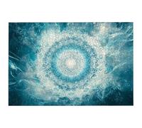 Puzzle 2000 Pièces Mandala, 2000 Pièces Puzzle Adulte, Jeu de Concentration, 99.5x70.5cm Grand Puzzles Bois pour Décoration Maison, Jeu de Puzzles Bleu pour Toute la Famille, Cadeau Femme/Homme, -8722