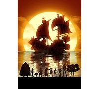 Puzzle 2000 Pièces Manga One Piece Puzzle Classique de LORDOS, Jouet Éducatif, Cadeau Unique, Décor À La Maison, 100x70cm