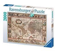 Puzzle 2000 pièces - Mappemonde 1650 - Ravensburger - Puzzle adultes - Dès 14 ans