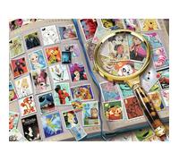 Ravensburger Puzzle Mes timbres préférés (Disney) – 2000 pièces