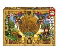 Puzzle 2000 pièces MONTAGE AZTÈQUE MAYA - Educa - Astrologie et ésotérisme