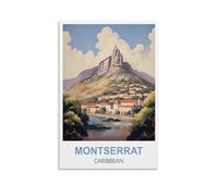 Puzzle 2000 pièces, Montserrat Caraïbes, Puzzle 2000 pièces pour Adultes, Puzzle à Peindre 2000 pièces, Puzzle Stimulant à réaliser soi-même pour Adultes, 100 x 70 cm