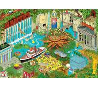 Puzzle 2000 pièces - Nantes - Végétal