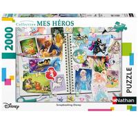 Puzzle 2000 pièces Nathan Scrapbooking Disney