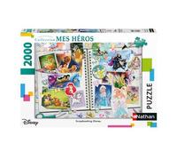Puzzle 2000 pièces Nathan Scrapbooking Disney Multicolore E