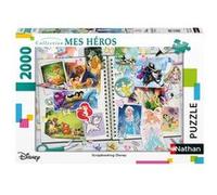 Puzzle 2000 pièces Nathan Scrapbooking Disney
