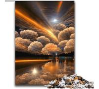 Puzzle 2000 pièces Nuages de rêve colorés pour Adultes et Adolescents, pour Passer Un Bon Moment à la Maison et à l'amour (70x100cm)