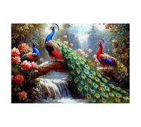 Puzzle 2000 Pieces Paon 99x70cm Puzzle Adulte Animaux de Qualité, Colorés, Supérieure Défi éducatif Jouets pour Familial Les Soirées de Jeu pour Cadeau Femme Cadeau Homme Decoration Noel Chambre A-33