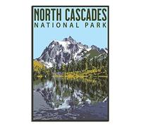 Puzzle 2000 pièces, Parc National des North Cascades, Washington. Puzzle de 2000 pièces en Papier, Paysage, pour Adultes et Enfants. Jouet éducatif, Cadeau. 100 x 70 cm.