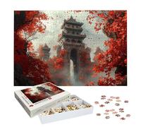 Puzzle 2000 Pièces Paysage, Puzzle 2000 Pièces Adultes et Enfants, Puzzles Bois avec Une Boîte d'emballage Exquise, Jeu Éducatif Puzzles Automne, Decoration Maison, Cadeau Femme, Cadeau Homme, -8073