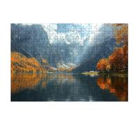 Puzzle 2000 Pieces Paysage, Puzzle Automne Adulte, Puzzles Classiques Jeux Educatifs pour Activité Familiale, Qualité Supérieure Puzzles en Bois avec Boite pour Cadeau Homme Cadeau Femme, Decor -1870