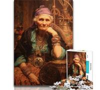 Puzzle 2000 pièces Peinture de Gaston Bussières pour Adultes et Adolescents, Jeu de Quiz, décoration Murale, Cadeaux d'anniversaire et de Noël Uniques 70x100cm