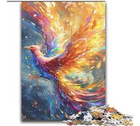Puzzle 2000 pièces Phoenix coloré et Fantastique pour Adultes et Adolescents, Jeu Stimulant et Jeu en Famille, Cadeau d'anniversaire, décoration Murale (70x100cm)