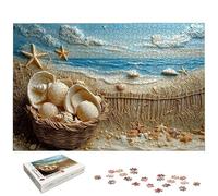 Puzzle 2000 Pièces Plage, Puzzle 2000 Pièces pour Adultes et Enfants à Partir de 14 Ans, Paysage Puzzles Bois avec Une Boîte d'emballage Exquise, Puzzles pour Décoration Murale, Cadeau Femme, -5238