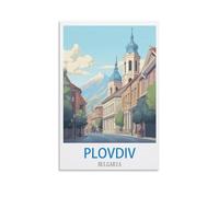 Puzzle 2000 pièces, Plovdiv, Bulgarie. Puzzle de 2000 pièces pour Adultes et Enfants, Puzzle Familial Classique d'intérieur, 100 x 70 cm.