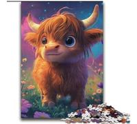 Puzzle 2000 pièces pour Adolescents, Adorable bébé Yak, activités familiales Amusantes à la Maison, Cadeau d'anniversaire, Cadeau de Voyage, pour Les Enfants de 14 Ans et Plus, 70x100cm