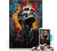 Puzzle 2000 pièces pour Adolescents Agonie et éveil Œuvres d'art expressionnistes contemporaines Jeu intellectuel Bon Cadeau 70x100cm