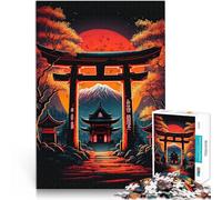 Puzzle 2000 pièces pour Adolescents Anime Japonais gate Jeu Familial Anti-Stress Défi Difficile Décoration Parfaite 70x100cm