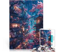 Puzzle 2000 pièces pour Adolescents Anime Night Street Jouets Jeux éducatifs Soulagement du Stress Jeu de défi Unique 70x100cm