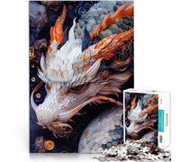 Puzzle 2000 pièces pour Adolescents Art du Kintsugi du Dragon Compétition de Vitesse Manuelle Bon Cadeau 70x100cm