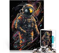Puzzle 2000 pièces pour Adolescents Astronaute Incroyable Entraînez Votre Cerveau et Vos Mains Jeu de défi Unique 70x100cm