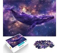 Puzzle 2000 pièces pour Adolescents Baleine de la nébuleuse Spatiale Casse-tête pour est idéal comme Cadeau pour Toute la Famille 70x100cm