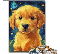 Puzzle 2000 pièces pour Adolescents, Cadeau pour bébé Golden Retriever, Jeu éducatif, défi, Collection d'artistes, Beaux-Arts, 70x100cm