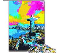 Puzzle 2000 pièces pour Adolescents, Cadeaux Christ Rédempteur, Jeu éducatif, défi, Collection d'artistes, Beaux-Arts, 70x100cm
