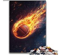 Puzzle 2000 pièces pour Adolescents, Cadeaux, Flammes, Basket-Ball, Jeux éducatifs, décoration d'intérieur, Collection d'artistes, Beaux-Arts, 70x100cm