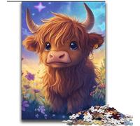 Puzzle 2000 pièces pour Adolescents, Cadeaux, Mignon bébé Yak, pour Les 14 Ans et Plus, Jeu intellectuel, Cadeaux de Noël et d'anniversaire, 70x100cm