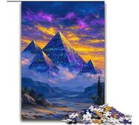 Puzzle 2000 pièces pour Adolescents, Cadeaux, mystérieuses Pyramides égyptiennes, Jouets éducatifs, Jeux en Famille, Cadeaux pour Amis et Famille, 70x100cm