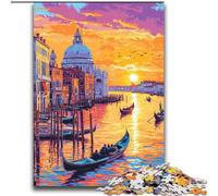 Puzzle 2000 pièces pour Adolescents, Cadeaux, Peinture à l'huile de Venise, pour Les 14 Ans et Plus, pour s'amuser en Famille et Jouer en soirée, Jouets Cadeaux 70x100cm