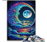 Puzzle 2000 pièces pour Adolescents, Cadeaux, Vagues colorées, Jeux éducatifs, décoration d'intérieur, Collection d'artistes, Beaux-Arts 70x100cm