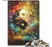 Puzzle 2000 pièces pour Adolescents, Cadeaux Yin Yang Tai Chi, Jouets éducatifs, Jeux de Famille, Cadeaux pour Amis et Famille, 70x100cm