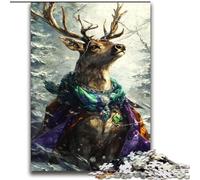 Puzzle 2000 pièces pour Adolescents Cerf Magique, Jeu intellectuel pour la décoration de la Maison, à partir de 14 Ans, 70x100cm