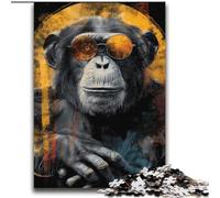 Puzzle 2000 pièces pour Adolescents Chimpanzé Décompression Intellectuelle Jouet Éducatif Décoration Parfaite 70x100cm
