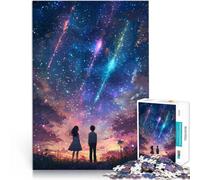 Puzzle 2000 pièces pour Adolescents Couple sous Un Ciel étoilé pour Le Jeu éducatif Challenge Toy Œuvre d'art 70x100cm