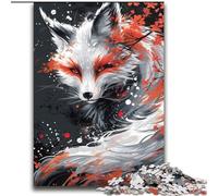 Puzzle 2000 pièces pour Adolescents Dieu des Renards Jouet éducatif intellectuel décompressant Superbes Cadeaux et Jouets 70x100cm