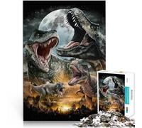 Puzzle 2000 pièces pour Adolescents Dinosaure Tyrannosaure Rex Jeux éducatifs Décoration d'intérieur Idées Cadeaux 70x100cm