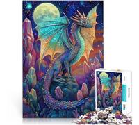 Puzzle 2000 pièces pour Adolescents Dragon au Pays des Cristaux Apprentissage éducatif Car C'est Un pour Toute la Famille 70x100cm