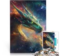 Puzzle 2000 pièces pour Adolescents Dragon Cosmique Blaze Jouet éducatif intellectuel décompressant Une œuvre d'art 70x100cm
