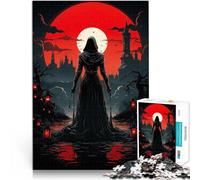 Puzzle 2000 pièces pour Adolescents Éclipse cramoisie Compétition de Vitesse Manuelle est idéal comme Cadeau pour Toute la Famille 70x100cm