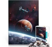 Puzzle 2000 pièces pour Adolescents Espace Aidez Le Cerveau à exercer des Jouets addictifs pour cultiver la Patience Une œuvre d'art 70x100cm