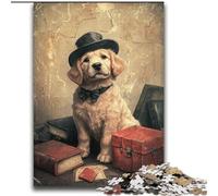 Puzzle 2000 pièces pour Adolescents et Adultes, Jouets de Divertissement pour la Famille Happy Puppy avec Affiche et fiche de Questions-réponses Assorties 70x100cm